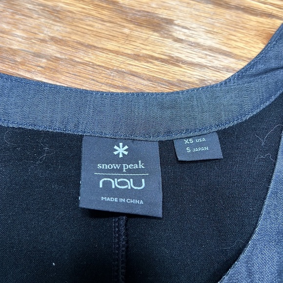 Nau /Snow Peak merino wool tunic blouse. - Picture 7 of 8